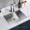 Aquacubic Hand made farmhouse stainless steel kitchen sink single bowl